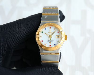 Omega Double Eagle Constellation 6T51 Movement Luminous 27*10.5mm Lady Watch